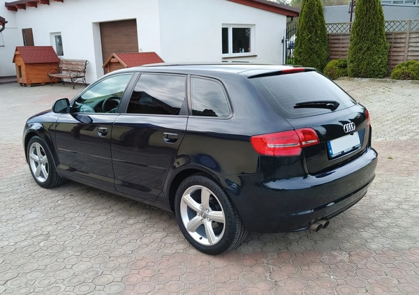 Audi A3 cena 22999 przebieg: 263000, rok produkcji 2008 z Gozdnica małe 529